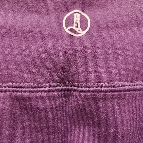 NWT LandsEnd Compression Leggings. Purple. 2X - Picture 4 of 5